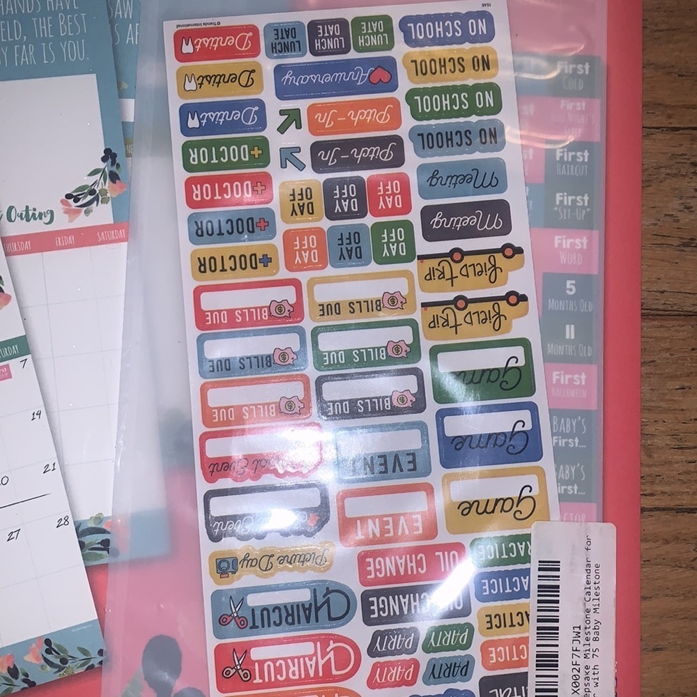Baby’s first year calendar ! - Picture 4 of 5